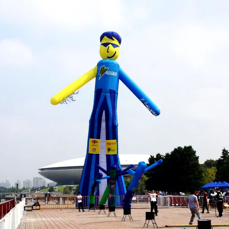 Modello Gonfiabile Gigante di Cartone Animato per Eventi Musicali, Decorazioni per Feste all'Aperto, Pubblicità all'Aperto