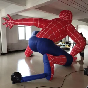 Giant Outdoor Decorative Superhero Model Inflatable Cartoon Character Inflatable Spiderman Models