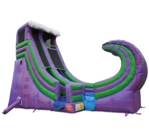 Giant Outdoor Inflatable Water Slide Castle for Adults PVC Material 1000kg Capacity Easy Setup