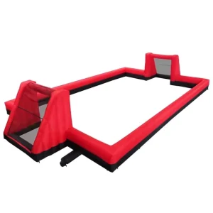 Giant Portable Outdoor Inflatable Soccer and Football Pitch PVC Material Customizable Size for School Playground Family Team Games