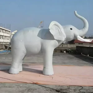 Giant Realistic Inflatable Elephant Model for Outdoor Event Advertising Decoration