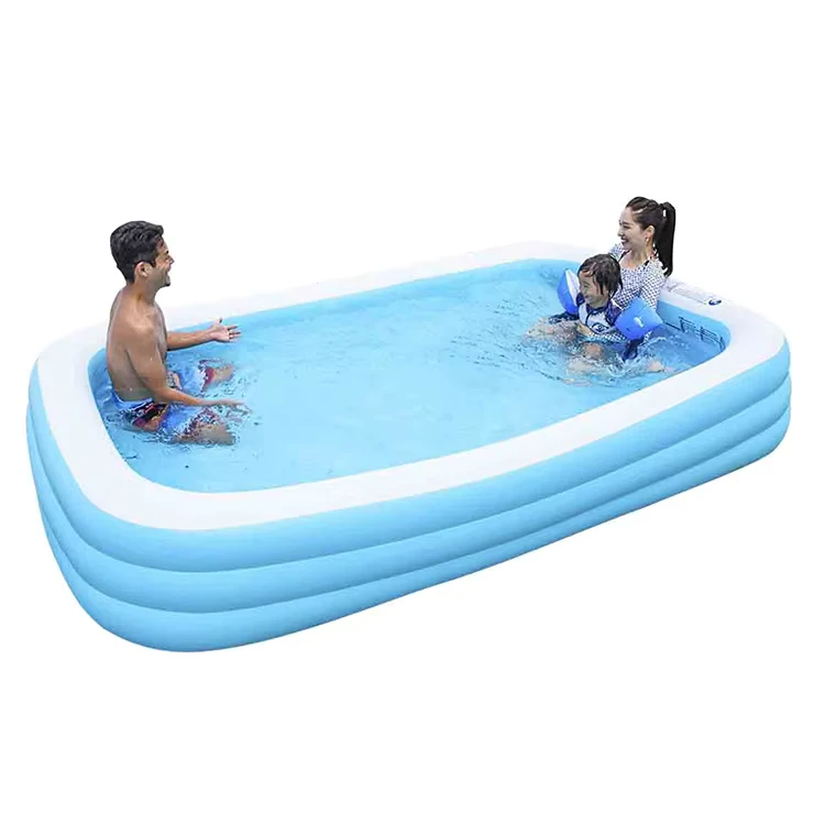 Giant Rectangular Outdoor Family Inflatable Swimming Pool