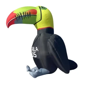 Giant Tropical Toucan Inflatable Bird Sculpture for Brand Advertising & Outdoor Event Display