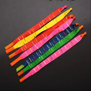 ของเล่นของขวัญ บอลลูนรูปจรวดหนา พิมพ์เด็ก ระยะเวลาบินยาว