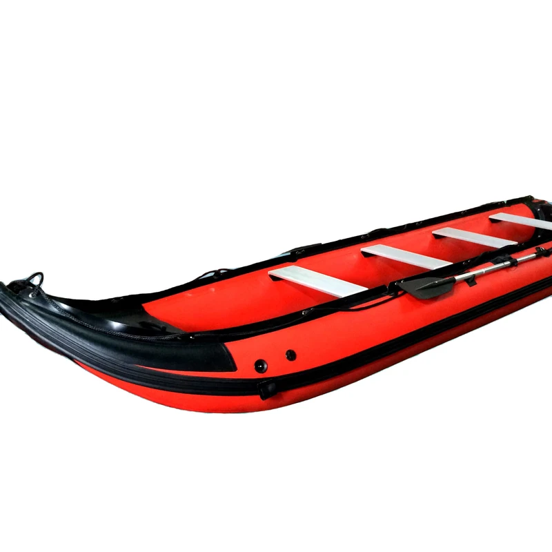 Goboat GTK548 18フィート PVC/HYPALON インフレータブルフィッシングカヤックボート ドリフト用 6人用 湖と川