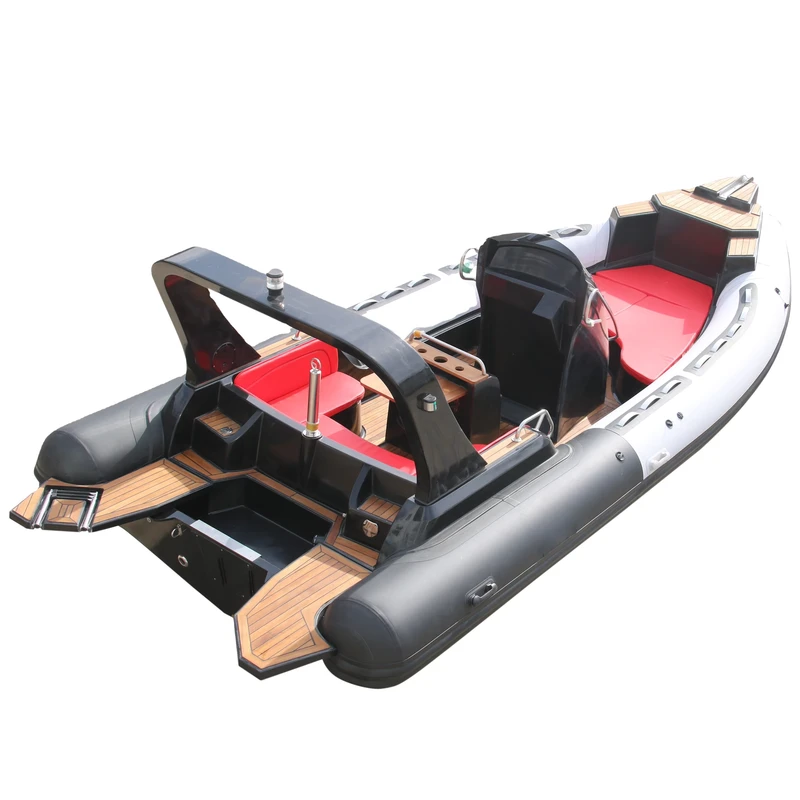 Goboat RIB680 6.8M 22.5' Goethe, Barco Inflable de Casco Rígido, Canoa de Pesca, Pequeño Barco de Pasajeros, Dinghy de Buceo en Venta RIB680