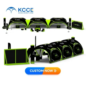 Tienda Modular Inflable Gonfiabile, Gazebo de Rápida Montaje, Refugio Inflable para Eventos, Exposición Portátil para Rally Deportivo