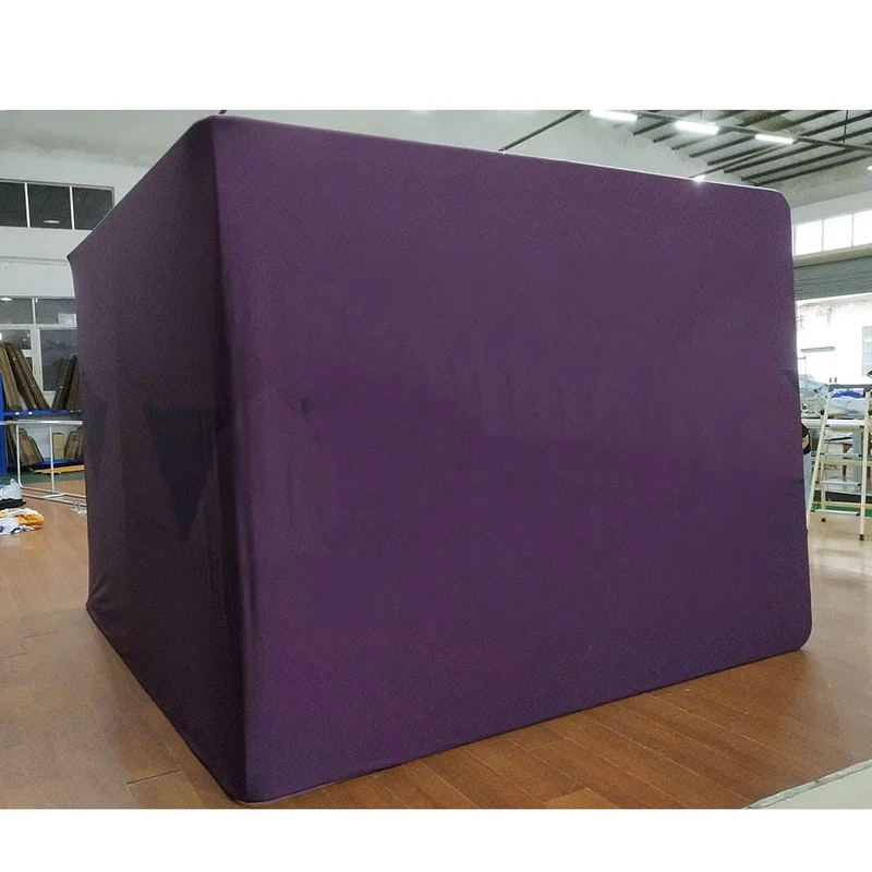 Stand gonfiabile di buona qualità 13x9ft con parete per photo booth 360 per feste e attrezzature per fiere