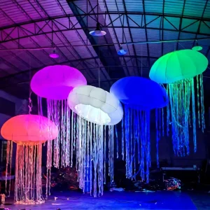 Goede Kwaliteit LED Verlichting Opblaasbare Medusa voor Feest, Bar, Evenement Decoratie