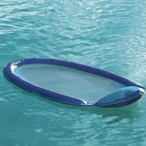 Качественный Надувной Воздушный Матрас из ПВХ для Водной Вечеринки, Портативный, Синий Цвет, Надувной Водный Матрас