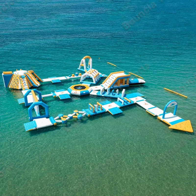 Greece Outdoor Inflatable Floating Water Park Games Inflatable Fun Aqua Park Equipment Inflatable Sea Waterpark Supplier