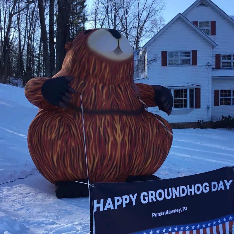 Groundhog Balloon Giant Inflatable Groundhog for Advertising