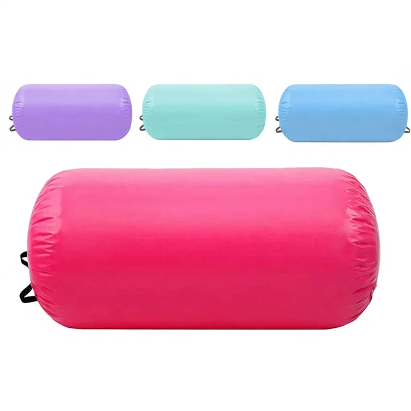 Gymnastics Air Roller Barrel Inflatable Tumbling Mat Tumble Track Backhandspring Mat PVC Material 3-6m Sizes