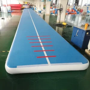 Pabrik Peralatan Senam Inflatable Air Track Lantai untuk Tumbling dengan Pompa Gratis untuk Penggunaan di Rumah, Cheerleading, Air