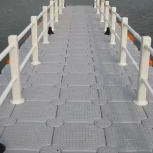 HDPE 플로팅 폰툰 큐브 도크, 제트 스키 도크, 브리지 플랫폼, 수영장, 350kg/㎡ 하중 용량, 15년 수명