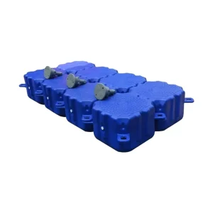 HDPE Plastic Floating Dock Modular Floating Pontoon for Water Inflatable Swimming Leisure Platform