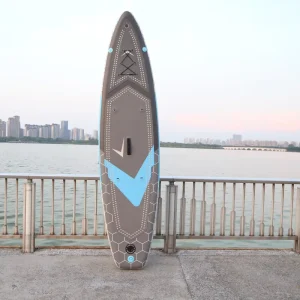 HITABAY Inflatable Stand Up Board LED Glow Light Kit High Strength PVC+EVA 12V Battery Repair Bag Backpack Ocean Waters