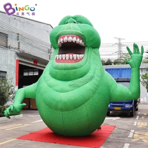 Halloween Animatronic Inflatable Green Monster Outdoor Decoration Giant Ghostbusters for Festival Party