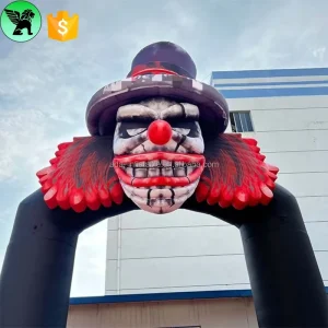 Halloween Clown Boogiedecoratie Aangepaste Festival Inflatable Boog voor Feestelijke Evenementen