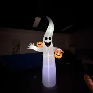 Halloween Aufblasbare Garten Dekorationen LED Beleuchtete Aufblasbare Outdoor Rasen Dekoration Heim Garten Party Halloween Dekorationsbedarf