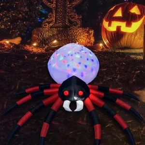 Halloween Inflatables Outdoor Decorations Halloween Blow up Yard Decorations Inflatable with LED Lights for Holiday
