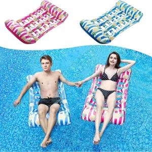 Kursi Santai Hammock Saddle Drifter, Float Kolam Multi-Purpose, Material PVC Anti Lengket