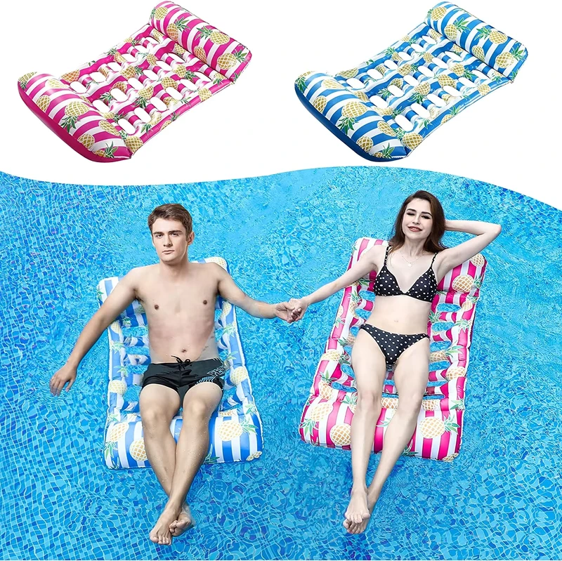Hammock Saddle Lounge Chair Drifter Multi-Purpose Water Pool Float Non-Stick PVC Material