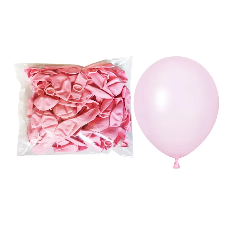 Happy Anniversary Birthday Valentines Day Decoration Globos Helium Pink Silver Round Shaped 12 in Latex Balloon