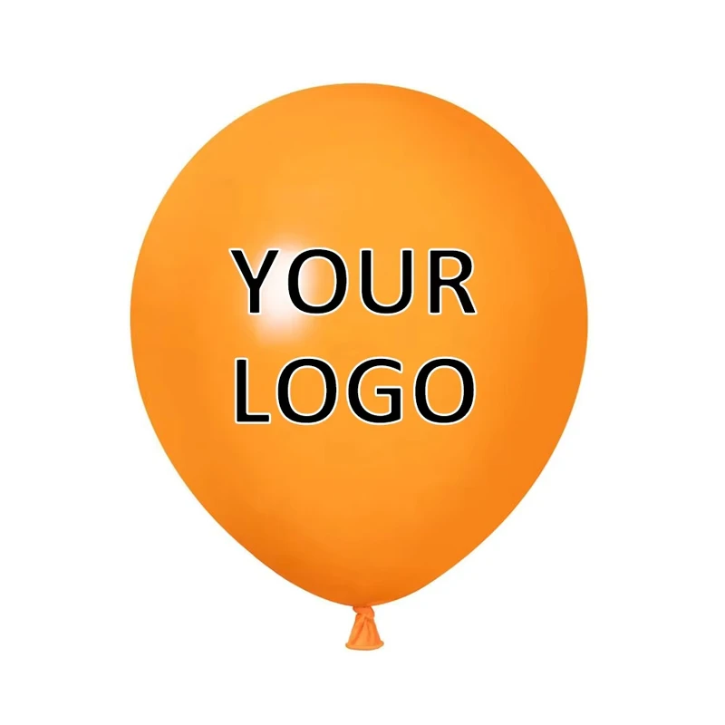 Perlengkapan Dekorasi Pesta Halloween 12 inci Balon Lateks Helium Cetak Kustom dengan Logo