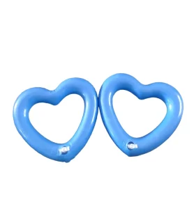 Heart Shaped Inflatable Swim Float Soft PVC Water Toy for Popular Pool Party Decorations and Fun Events