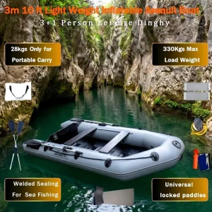 Heat Weld Proces 0,7 mm Inflatable 10 Ft PVC Aanval Redding Snel Ponton Dinghy Transom Sport Tender Boot