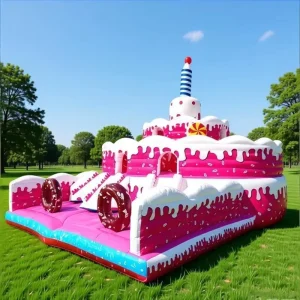 Heavy Duty 0.55mm PVC Tarpaulin Inflatable Jumper Castle Commercial Grade Bouncy House for Event and Party Rental
