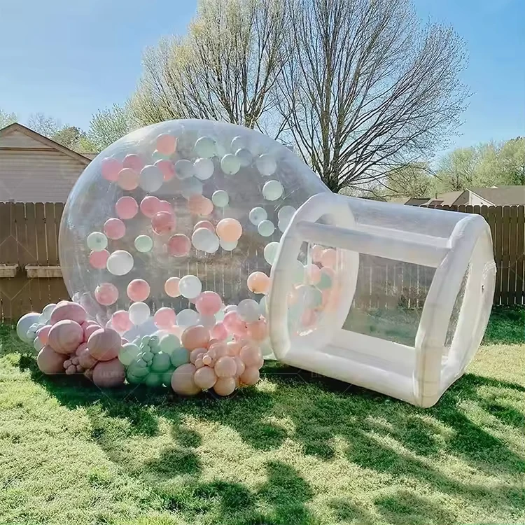 Tenda Gonfiabile Bubble Dome Trasparente per Eventi e Feste Commerciali