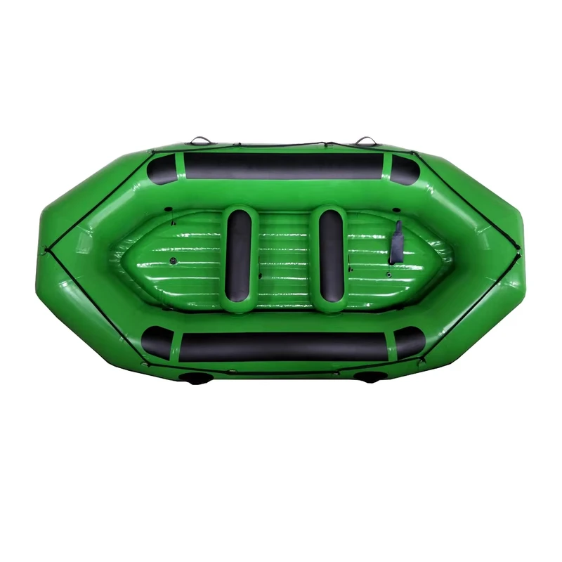 Heavy Duty Double Floor River Boat Whitewater Rafting 8 Persons River Raft Rowing Boat
