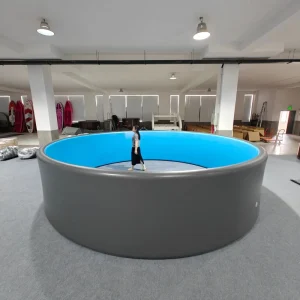 Heavy Duty Drop Stitch Swimming Pool Anti Slip Skin-Friendly Foldable Portable Inflatable Pool for Family & Commercial Use