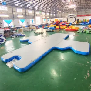 Robuster Aufblasbarer U-förmiger Hafen Aufblasbarer U-Jet-Ski-Dock
