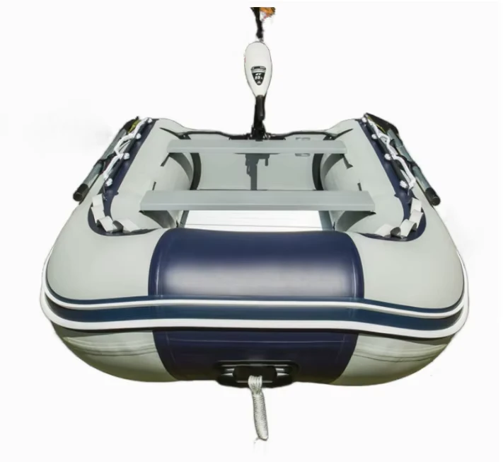 Kayak Inflable de PVC de Alta Resistencia, Canoa con Pedal, Kayak de 3 Cámaras de Aire para Pesca y Uso al Aire Libre