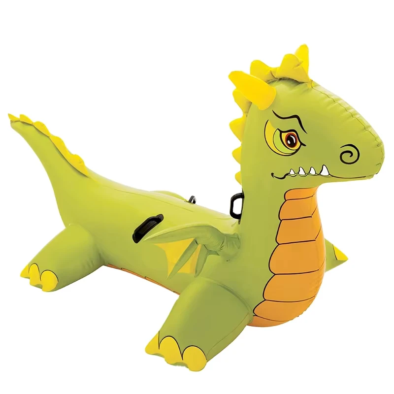 Gonfiabile Grande Dinosaurio Grumpy da Piscina, Giocattolo per Bambini, Float per Acqua per Adulti