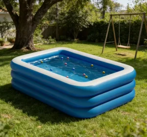 Heavy Duty Thickened PVC Inflatable Swimming Pool for Family Garden and Outdoor Fun