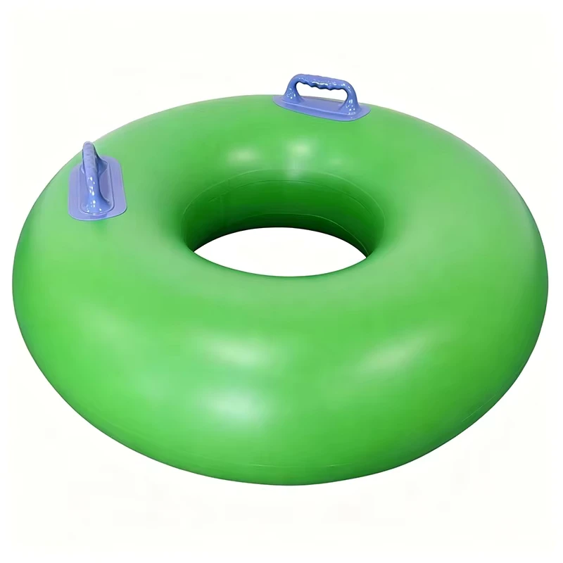 Robuste PVC 1-Sitz grüne aufblasbare Wasserpark-Röhre