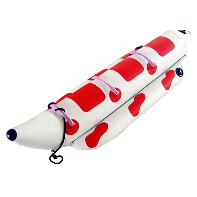 Zware PVC 3 Persoons Opblaasbare Bananenboot zonder MOQ