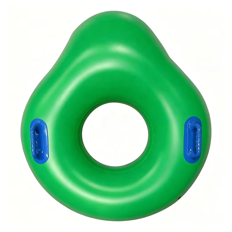 Heavy-duty PVC Green Inflatable Pear Tube