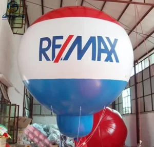 Helium Balloon Big Flying Inflatable Helium Gas Balloon for Promotion