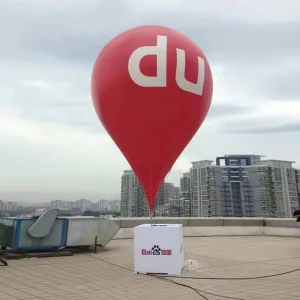 Ballon publicitaire gonflable géant avec impression de logo & Tente Design de motif OEM étanche et résistant aux intempéries