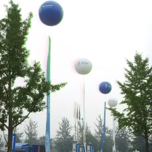 Helium Printing Logo Giant Advertising Inflatable Balloon with OEM Pattern Design