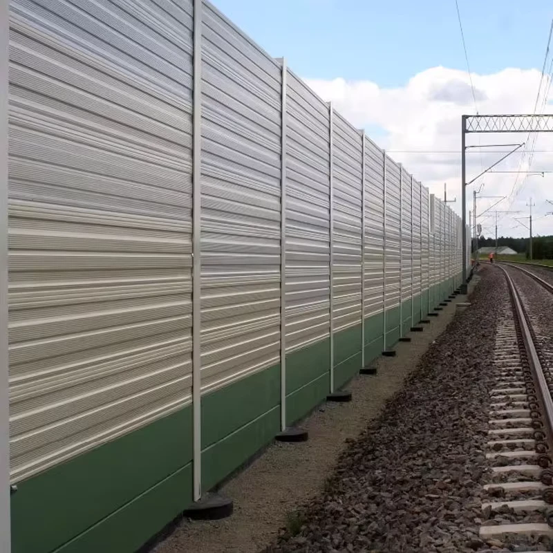 Barriera acustica per torri di raffreddamento resistente al vento, insonorizzante, con dimensioni personalizzabili