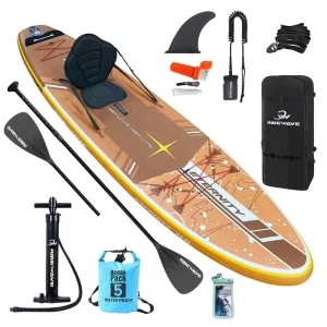 High Density PVC Inflatable Stand up Paddle Board 10’6″ ISUP Surfboard Durable Drop Stitch OEM Paddleboard SUP