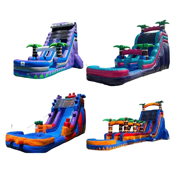 High Performance Eco Friendly PVC Material Custom Size Inflatable Water Slide 1000kg Capacity 2 Year Warranty for Commercial