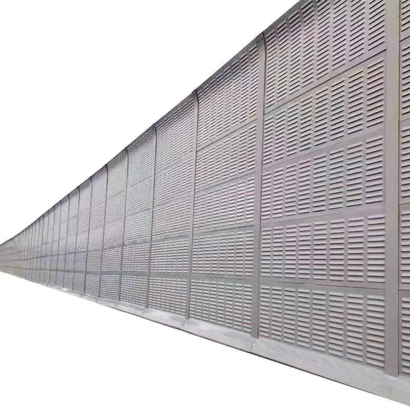 Hoge prestaties metalen geluidsbarrière, industriële akoestische wand, koelinstallatie, generator, geluidsdichte barrière, hek, aanpasbaar
