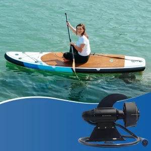 High Power Electric Stand Up Paddle Board Fin Motor with Remote Control for Surfing and SUP 600W DC24V Brushless Motor
